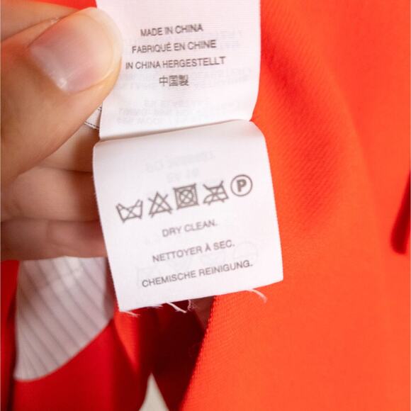 J CREW Regent Blazer Jacket Red Wool One Button Academia B0323 Women's 6 - Picture 5 of 5